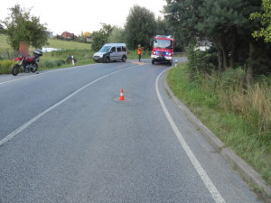 Nehoda v Ještědské ulici. Foto: Policie ČR