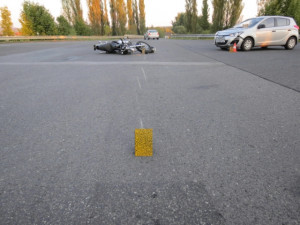 Nehoda ve Svijanech. Foto: Policie ČR