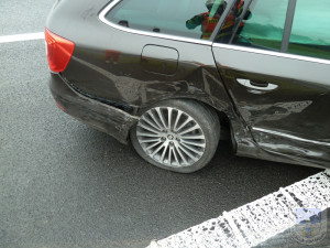 Nehoda u Hrádku si nevyžádala žádné zranění. Foto: Hasiči Hrádek nad Nisou