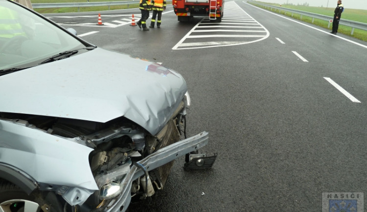 Nehoda u Hrádku si nevyžádala žádné zranění. Foto: Hasiči Hrádek nad Nisou