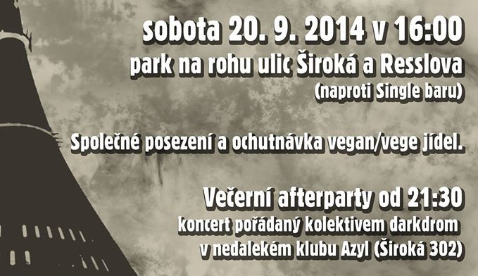 Food not Bombs pořádá v sobotu veřejný piknik