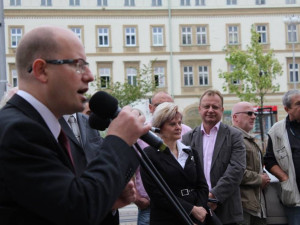 Předseda vlády a sociálních demokratů navštívil Liberec