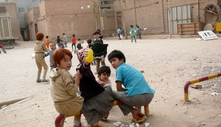 Ujgurské děti. Foto: Jana Braňková