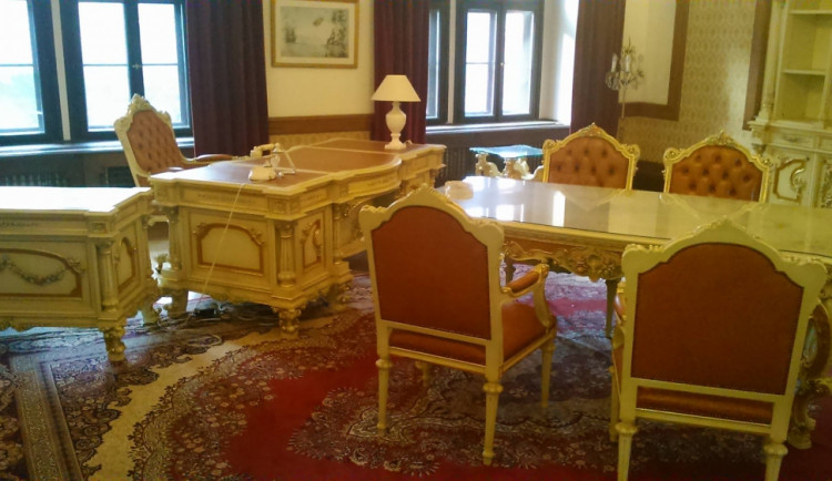 Liberecký zámek uvnitř. Foto: Michal Paclt