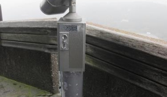 Dalekohled už na místě není. Foto: Policie ČR