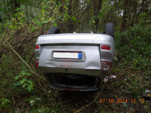 Nehoda na Českolipsku. Foto: HZSLK