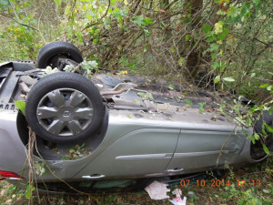 Nehoda na Českolipsku. Foto: HZSLK