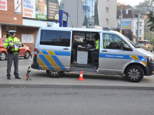 Nehoda na terminále MHD Foto: Jan Pešek.