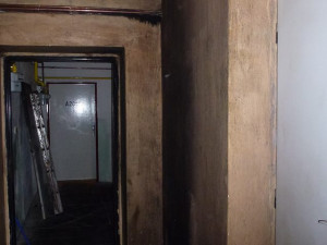 V Barvířské ulici dnes ráno hořel byt.