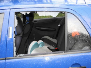 Vykradená Fabie. Foto: Policie ČR