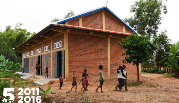 Díky Veronice Pospíšilové postavili v Kambodži školu