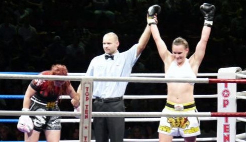 Lucie Mlejnková zlatá na ME kickboxu