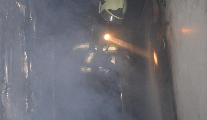 Požár způsobil milionovou škodu. Foto: HZSLK