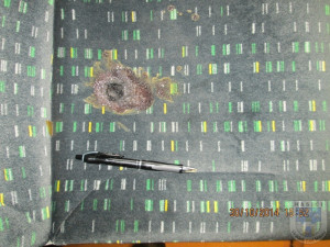 Kyselina se rozlila po celém vagonu. Foto: Hasiči Hrádek nad Nisou