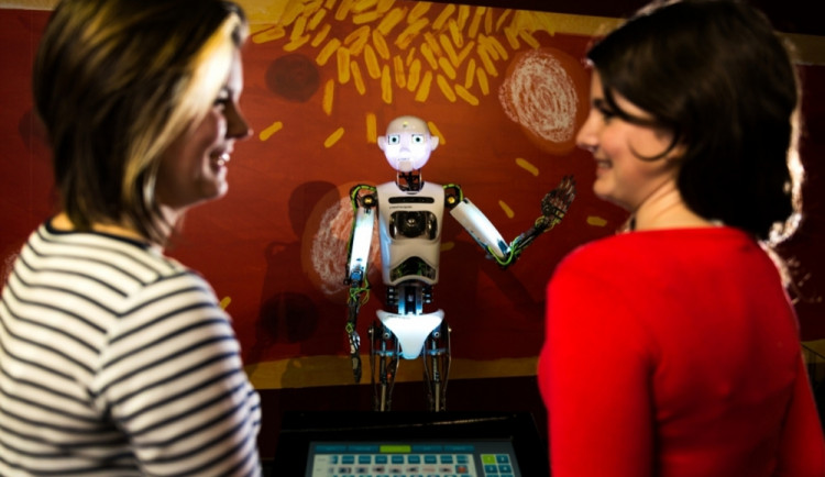 Robot Thespian. Foto: iQlandia