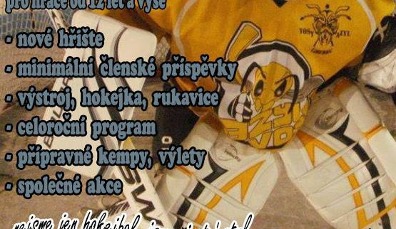Leták na nábor hráčů. Foto: HBC Liberec