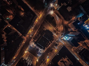 Noční Liberec. Foto: Jan Mocňák