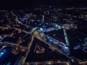 Noční Liberec. Foto: Jan Mocňák