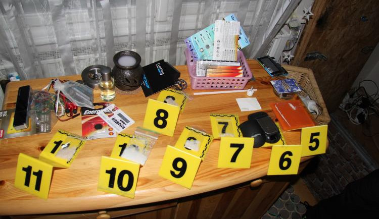 Tohle našla policie u dealera. Foto: Policie ČR