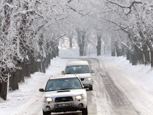 Hraniční přechod v Harrachově byl pro kamiony v noci uzavřen