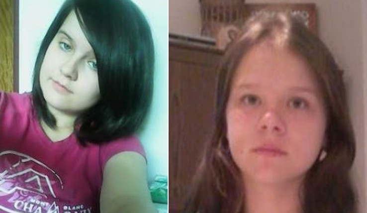 Pohřešované dívky. Foto: Policie ČR