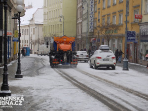 Liberecko má večer zasypat další sněhová nadílka