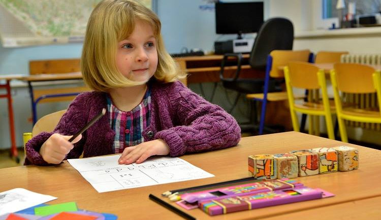 Zápis do první třídy. Foto: MML