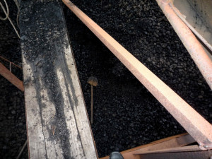 Muž měl velké štěstí, že ho uhlí nezasypalo celého. Foto: HZSLK