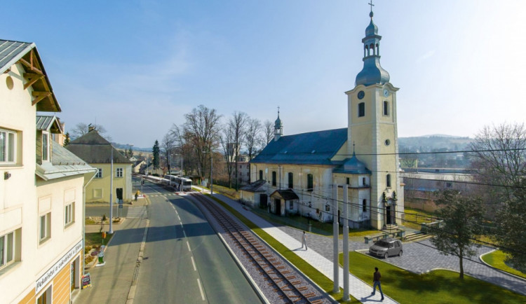 Takhle nějak by měl vypadat úsek u vratislavického kostela