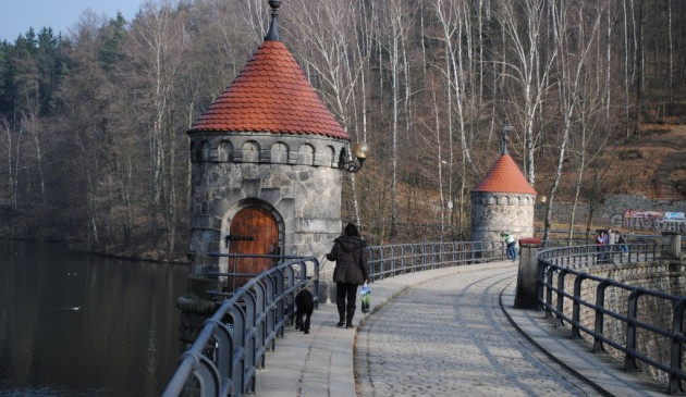 Liberecká přehrada.