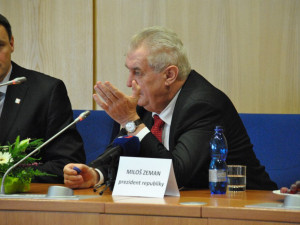 Prezident Miloš Zeman zahájil návštěvu Libereckého kraje. Foto: Michael Daněk