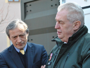 Miloš Zeman v Liberci. Foto: Michael Daněk