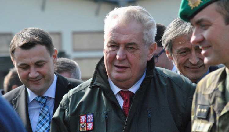 Miloš Zeman v Liberci. Foto: Michael Daněk