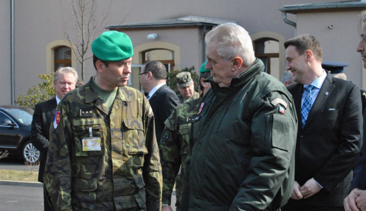 Miloš Zeman v Liberci. Foto: Michael Daněk