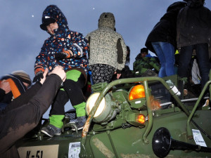 Americký konvoj je v Liberci. Poslední vojáci dorazili po desáté večer