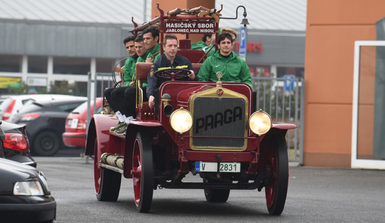 Jablonec věnuje nadcházející zápas s Hradcem Králové hasičům. Foto: FK Baumit Jablonec