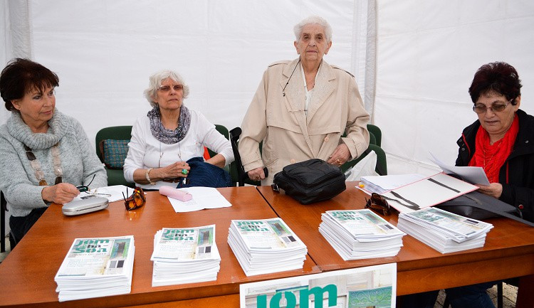 Jom ha-šoa před libereckou radnicí. Foto: Jan Král