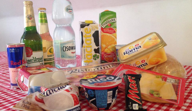 Nákup v polském Tesku vyšel levněji