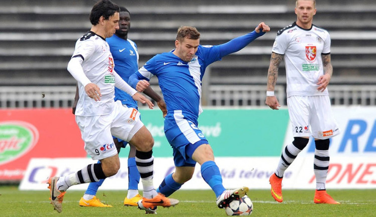 Na podzim Slovan uhrál v Hradci bezgólovou plichtu. Foto: Jaroslav Appeltauer