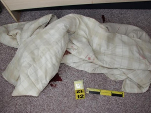 Fotografie z místa činu. Foto: Policie ČR