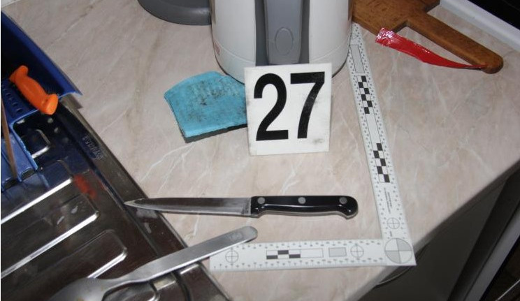 Fotografie z místa činu. Foto: Policie ČR