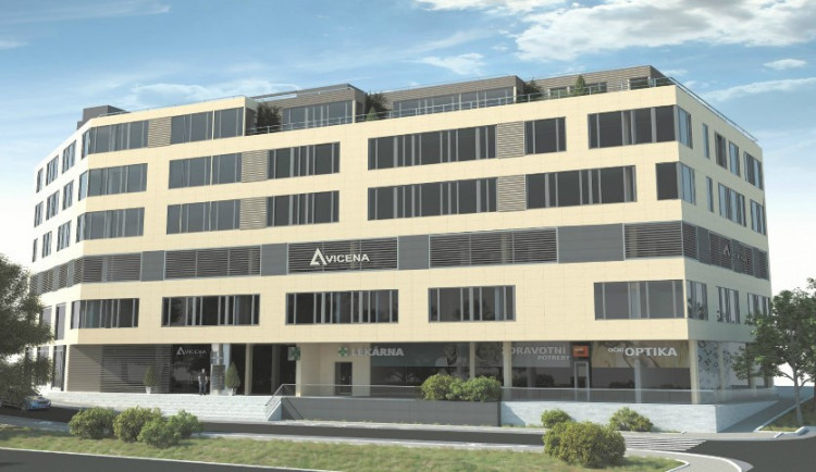 Vizualizace nového polyfunkčního domu