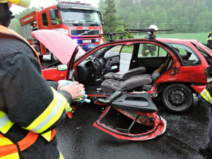 Nehody u Pihele. Foto: HZS LK