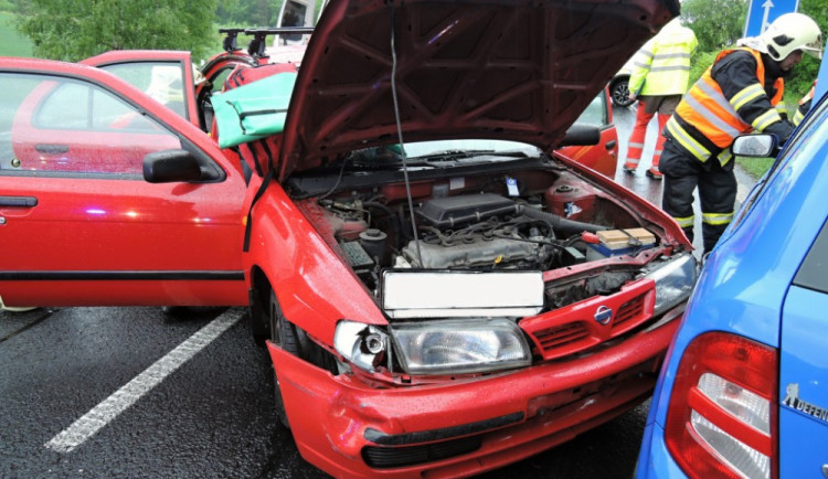 Nehody u Pihele. Foto: HZS LK