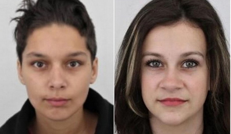Jana Gáborová vlevo a Nikola Hlavatá. Foto: Policie ČR
