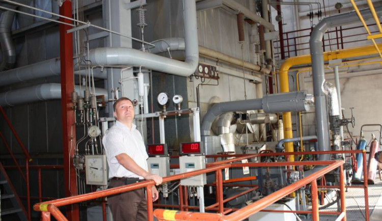 Primátor v teplárně. Foto: Jablonec nad Nisou