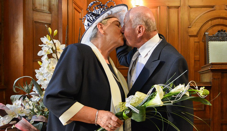 Manželé Kocourovi oslavili jubilejních 60 let manželství