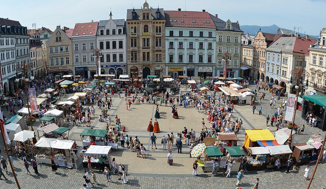Víkend patřil jarmarku a slavnostem