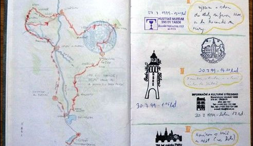 Ilustrační foto: Vandrovní kniha