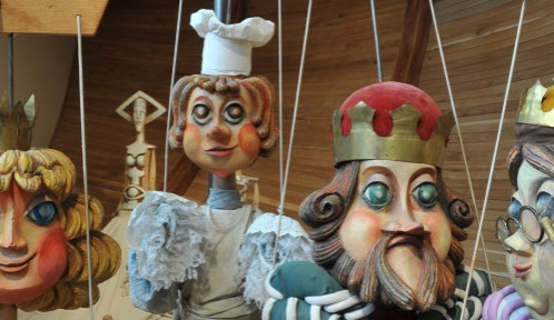 Loutky z Naivního divadla jsou v libereckém muzeu